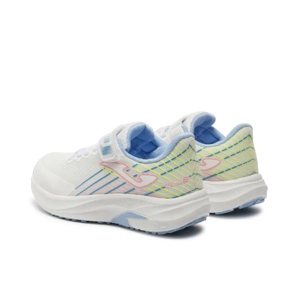 ZAPATILLAS RUNNING JOMA SUPER CROSS JR 2402. White sky blue.