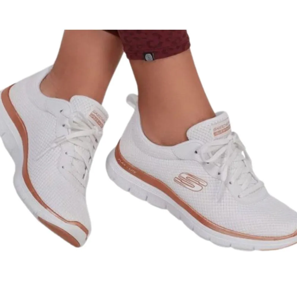 Zapatillas SKECHERS GRACEFUL GET CONNECTED. 12615 WTRG White/gold 