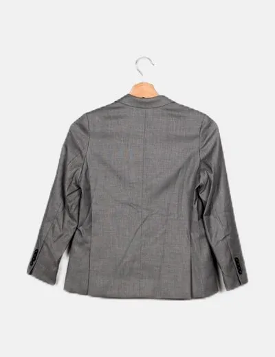 Zara Blazer gris básica